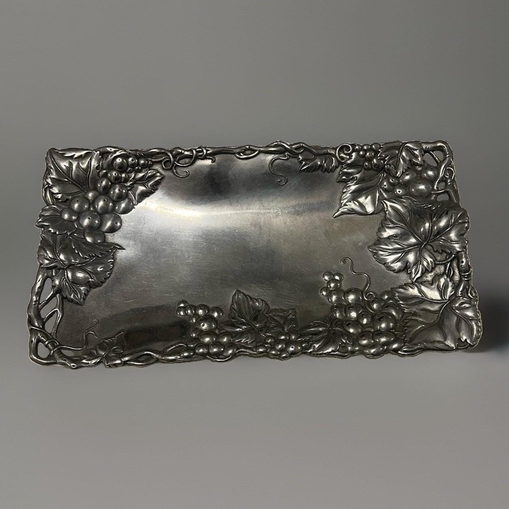 Arthur Court Grapevine Oblong Tray Rectangular 1996